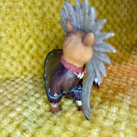 Hamilton Collection ~ Chief Runs with Paws ~ Feathers 'N Kittens series # 1647 - Picture 9 of 10